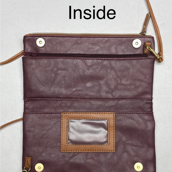 Relic PLUM/RED Small Shoulder Bag, Winter Sale - Picture 5 of 8